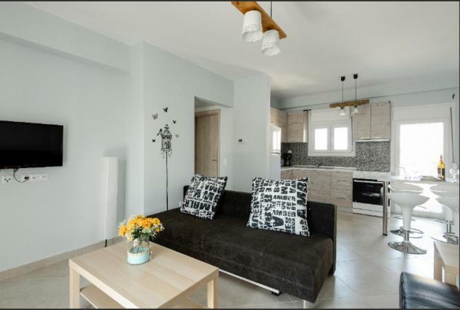 Bright Spacious Two-Bedroom Apartment Thessaloníki Luaran gambar